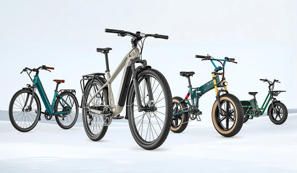 Fiido presenteert verschillende elektrische fietsen