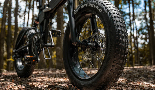 Fiido off-road e-bike met dikke banden.
