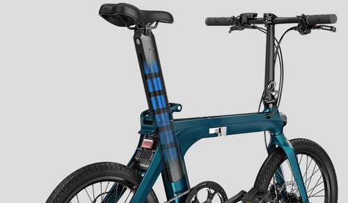 Fiido X elektrische fiets accu display